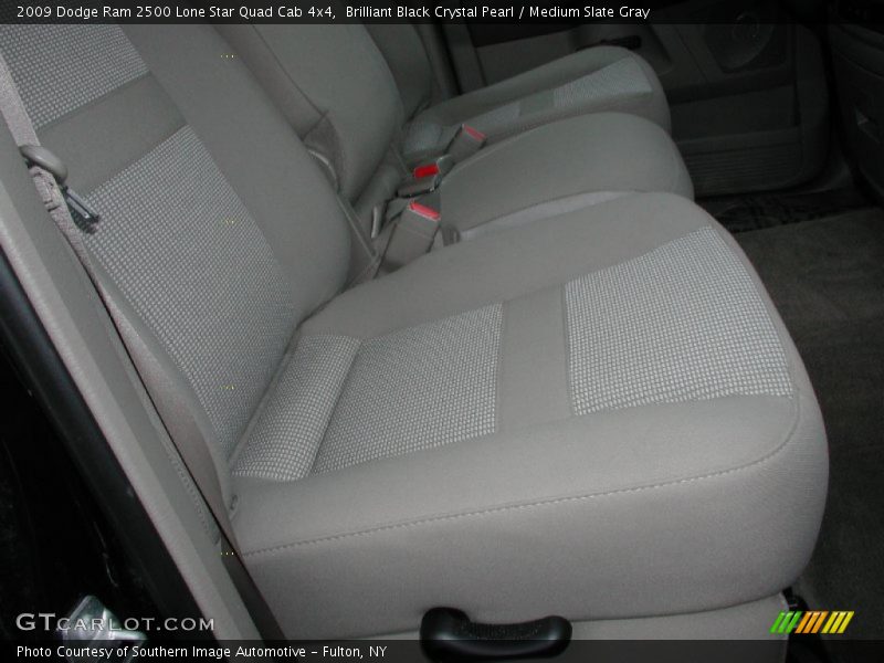 Brilliant Black Crystal Pearl / Medium Slate Gray 2009 Dodge Ram 2500 Lone Star Quad Cab 4x4