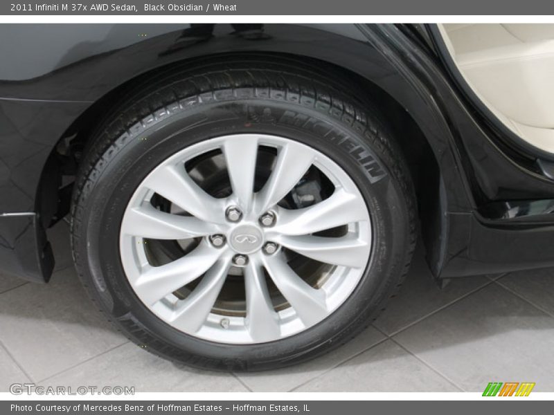 Black Obsidian / Wheat 2011 Infiniti M 37x AWD Sedan