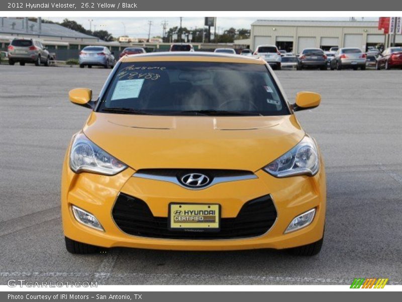 26.2 Yellow / Black 2012 Hyundai Veloster