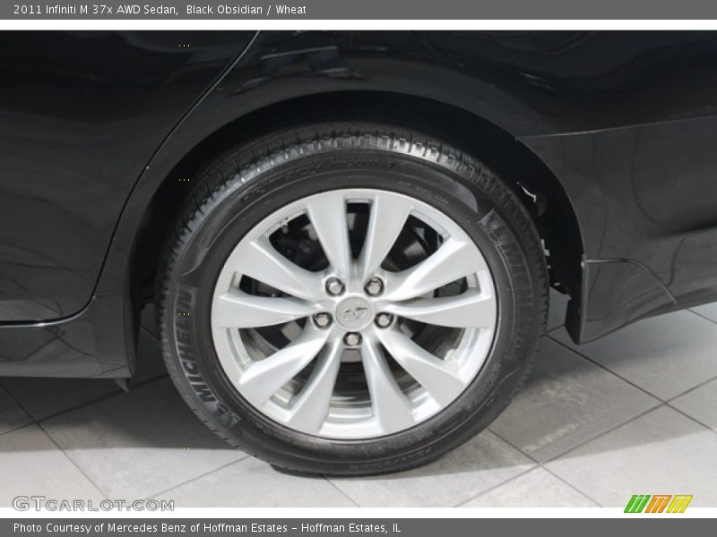 Black Obsidian / Wheat 2011 Infiniti M 37x AWD Sedan