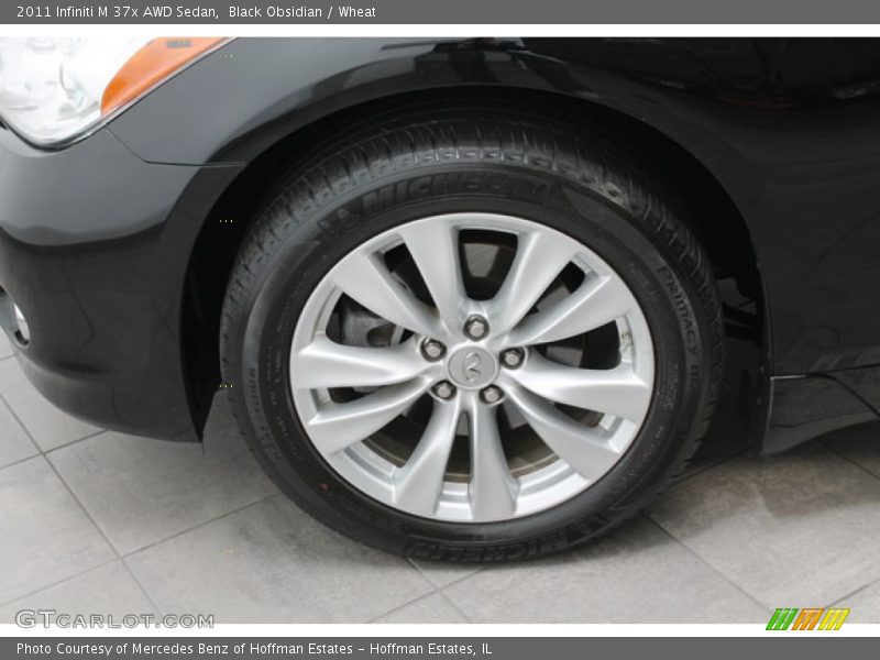Black Obsidian / Wheat 2011 Infiniti M 37x AWD Sedan
