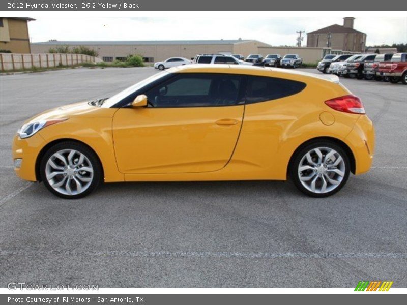  2012 Veloster  26.2 Yellow