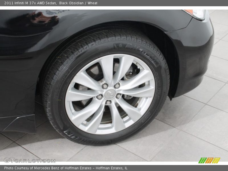 Black Obsidian / Wheat 2011 Infiniti M 37x AWD Sedan