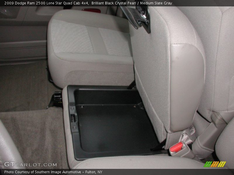 Brilliant Black Crystal Pearl / Medium Slate Gray 2009 Dodge Ram 2500 Lone Star Quad Cab 4x4