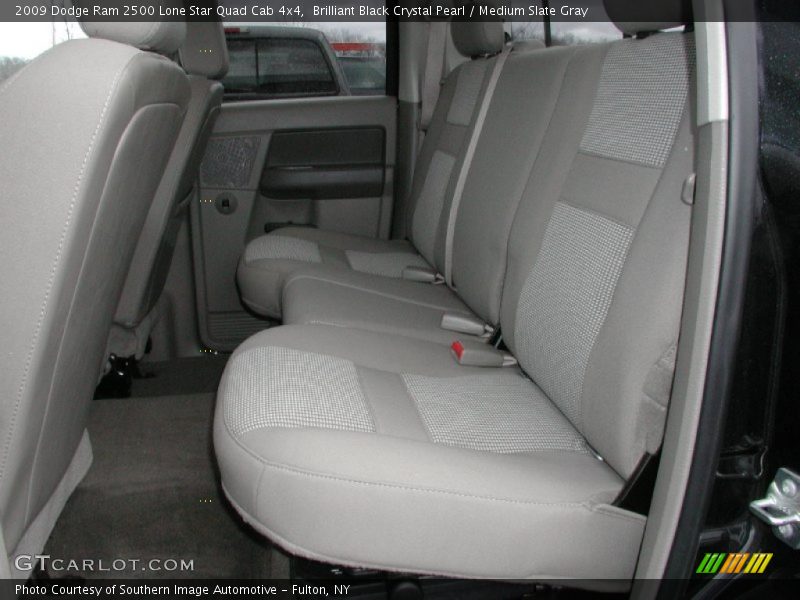 Brilliant Black Crystal Pearl / Medium Slate Gray 2009 Dodge Ram 2500 Lone Star Quad Cab 4x4