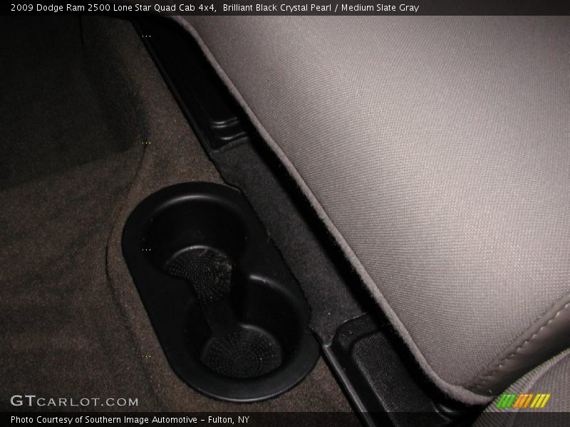 Brilliant Black Crystal Pearl / Medium Slate Gray 2009 Dodge Ram 2500 Lone Star Quad Cab 4x4