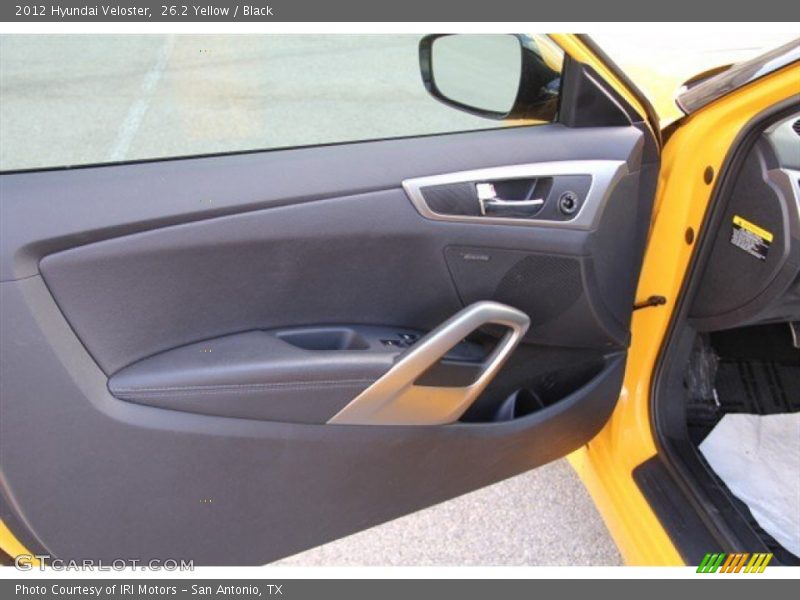 26.2 Yellow / Black 2012 Hyundai Veloster