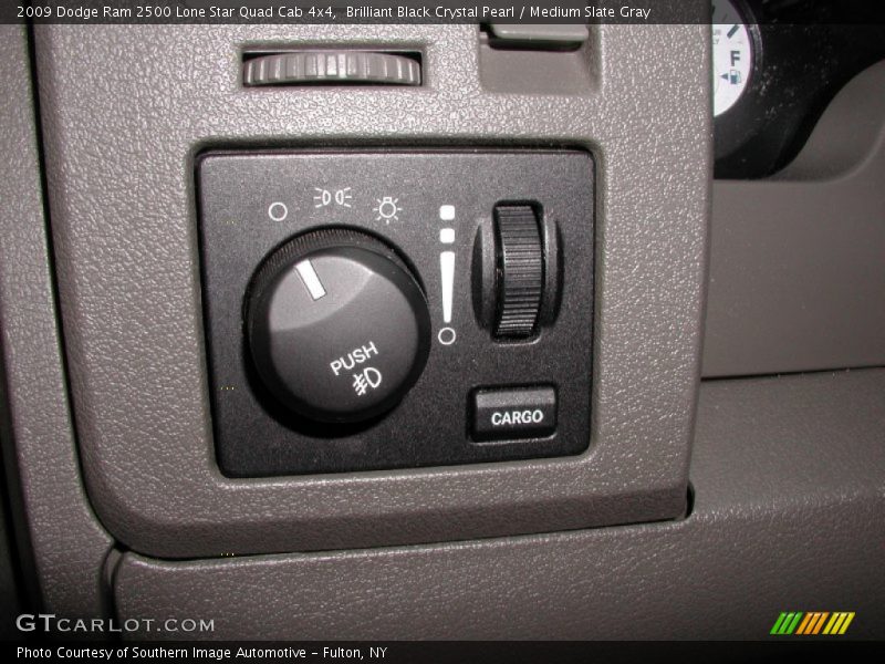 Brilliant Black Crystal Pearl / Medium Slate Gray 2009 Dodge Ram 2500 Lone Star Quad Cab 4x4