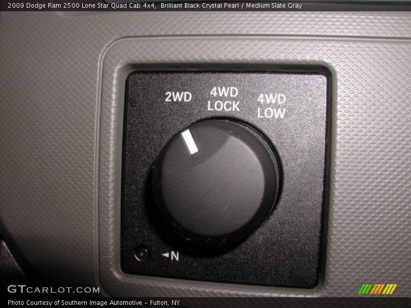 Brilliant Black Crystal Pearl / Medium Slate Gray 2009 Dodge Ram 2500 Lone Star Quad Cab 4x4