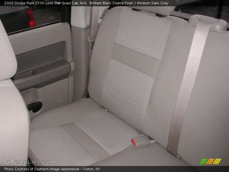Brilliant Black Crystal Pearl / Medium Slate Gray 2009 Dodge Ram 2500 Lone Star Quad Cab 4x4