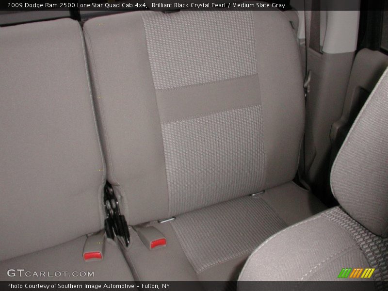 Brilliant Black Crystal Pearl / Medium Slate Gray 2009 Dodge Ram 2500 Lone Star Quad Cab 4x4