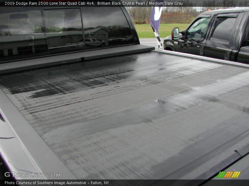 Brilliant Black Crystal Pearl / Medium Slate Gray 2009 Dodge Ram 2500 Lone Star Quad Cab 4x4