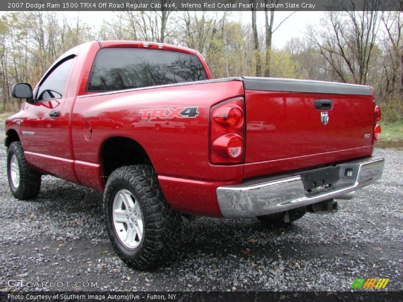  2007 Ram 1500 TRX4 Off Road Regular Cab 4x4 Inferno Red Crystal Pearl