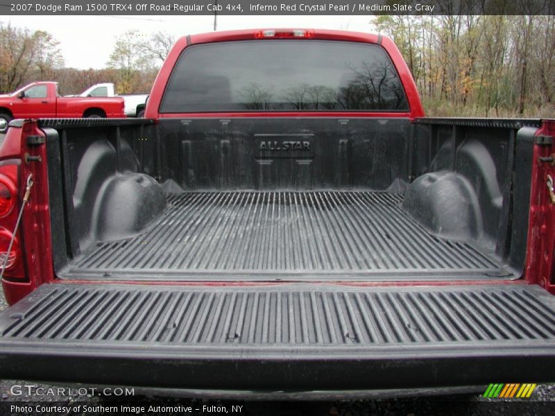 Inferno Red Crystal Pearl / Medium Slate Gray 2007 Dodge Ram 1500 TRX4 Off Road Regular Cab 4x4
