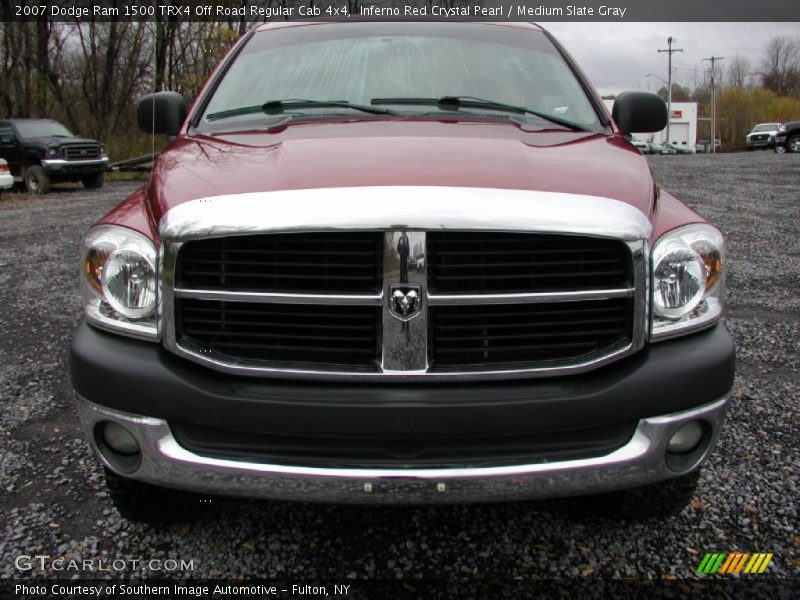 Inferno Red Crystal Pearl / Medium Slate Gray 2007 Dodge Ram 1500 TRX4 Off Road Regular Cab 4x4