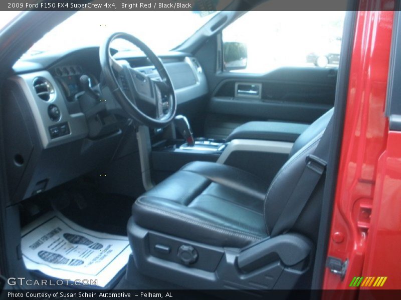 Bright Red / Black/Black 2009 Ford F150 FX4 SuperCrew 4x4