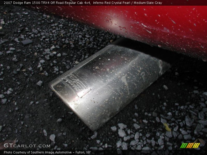 Inferno Red Crystal Pearl / Medium Slate Gray 2007 Dodge Ram 1500 TRX4 Off Road Regular Cab 4x4