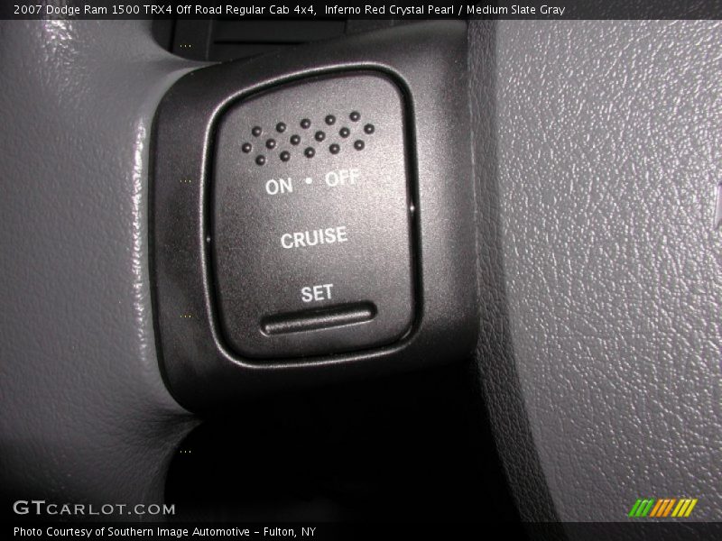 Inferno Red Crystal Pearl / Medium Slate Gray 2007 Dodge Ram 1500 TRX4 Off Road Regular Cab 4x4
