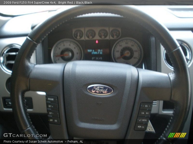 Bright Red / Black/Black 2009 Ford F150 FX4 SuperCrew 4x4