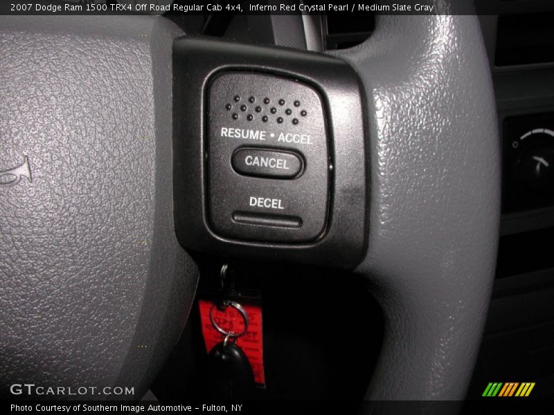 Inferno Red Crystal Pearl / Medium Slate Gray 2007 Dodge Ram 1500 TRX4 Off Road Regular Cab 4x4