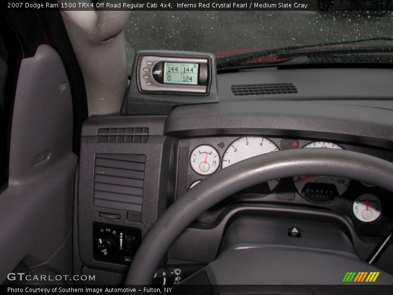 Inferno Red Crystal Pearl / Medium Slate Gray 2007 Dodge Ram 1500 TRX4 Off Road Regular Cab 4x4