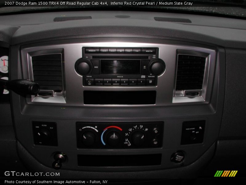 Inferno Red Crystal Pearl / Medium Slate Gray 2007 Dodge Ram 1500 TRX4 Off Road Regular Cab 4x4
