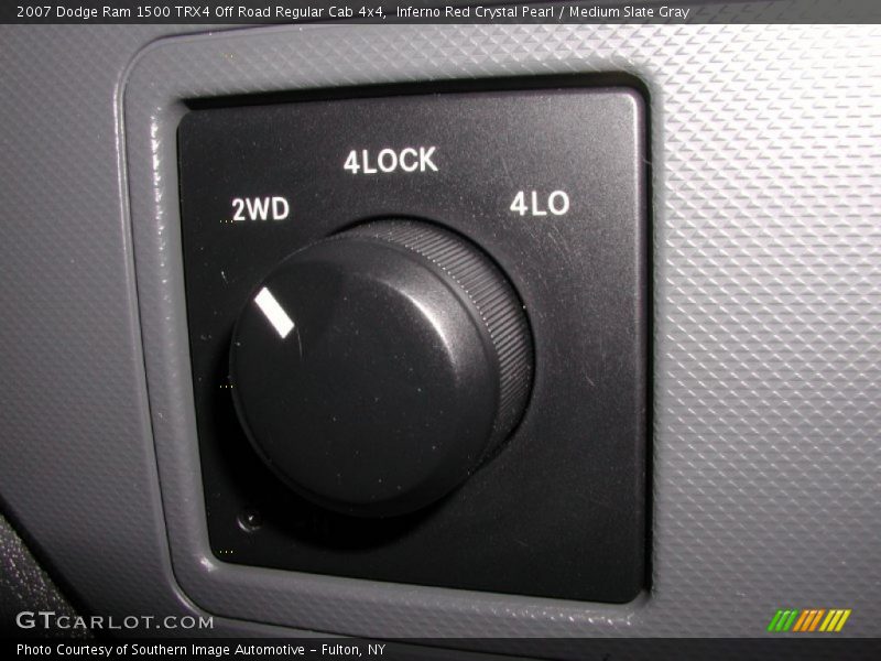 Controls of 2007 Ram 1500 TRX4 Off Road Regular Cab 4x4
