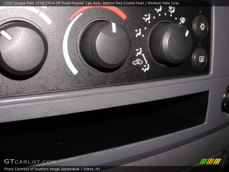 Controls of 2007 Ram 1500 TRX4 Off Road Regular Cab 4x4