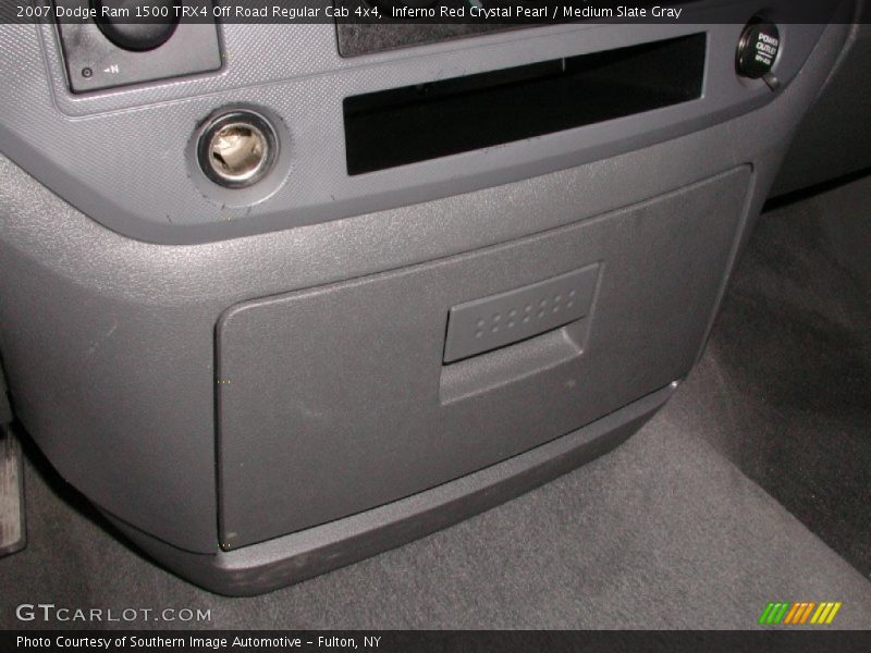 Inferno Red Crystal Pearl / Medium Slate Gray 2007 Dodge Ram 1500 TRX4 Off Road Regular Cab 4x4