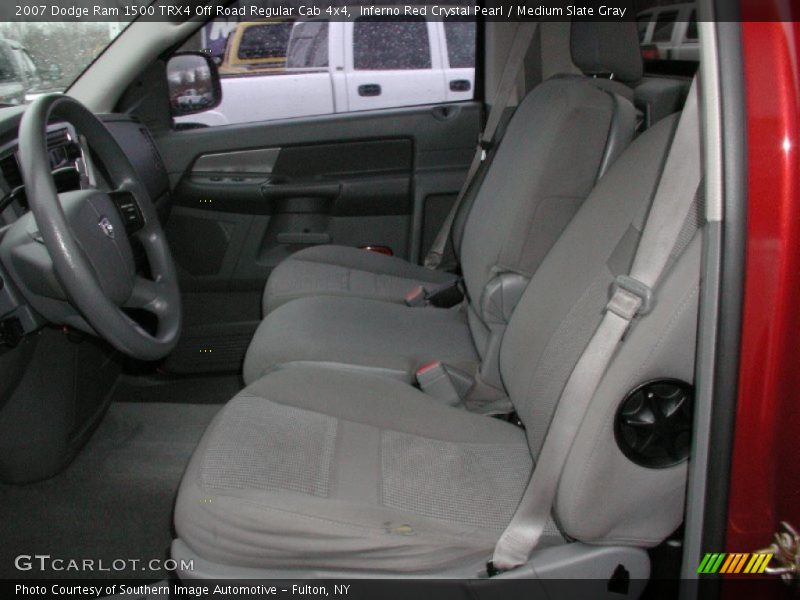 Inferno Red Crystal Pearl / Medium Slate Gray 2007 Dodge Ram 1500 TRX4 Off Road Regular Cab 4x4