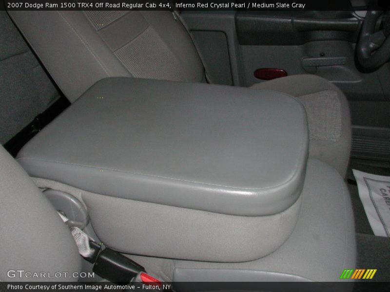 Inferno Red Crystal Pearl / Medium Slate Gray 2007 Dodge Ram 1500 TRX4 Off Road Regular Cab 4x4
