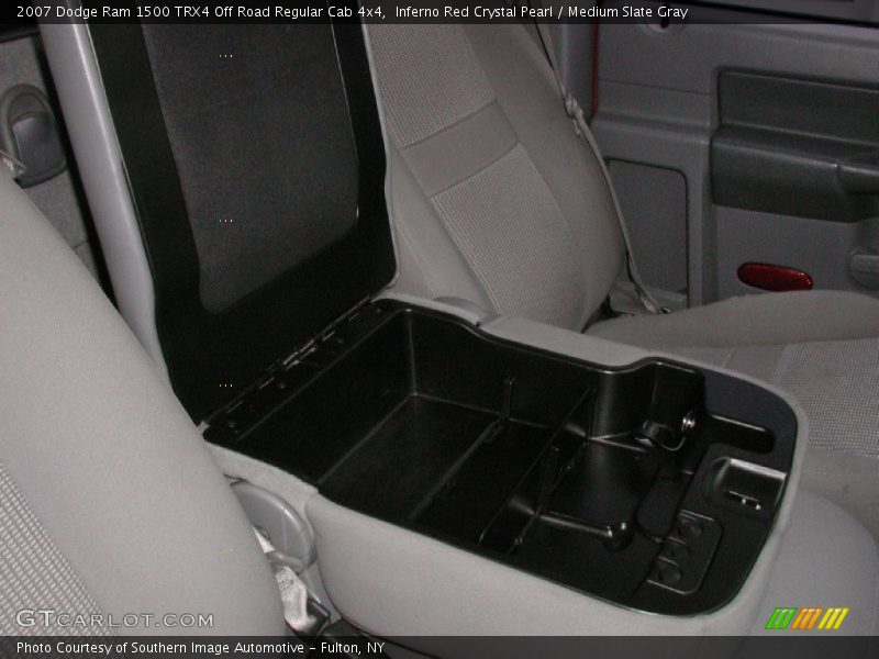 Inferno Red Crystal Pearl / Medium Slate Gray 2007 Dodge Ram 1500 TRX4 Off Road Regular Cab 4x4