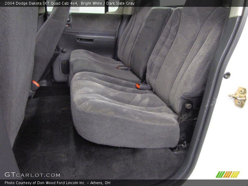 Bright White / Dark Slate Gray 2004 Dodge Dakota SXT Quad Cab 4x4