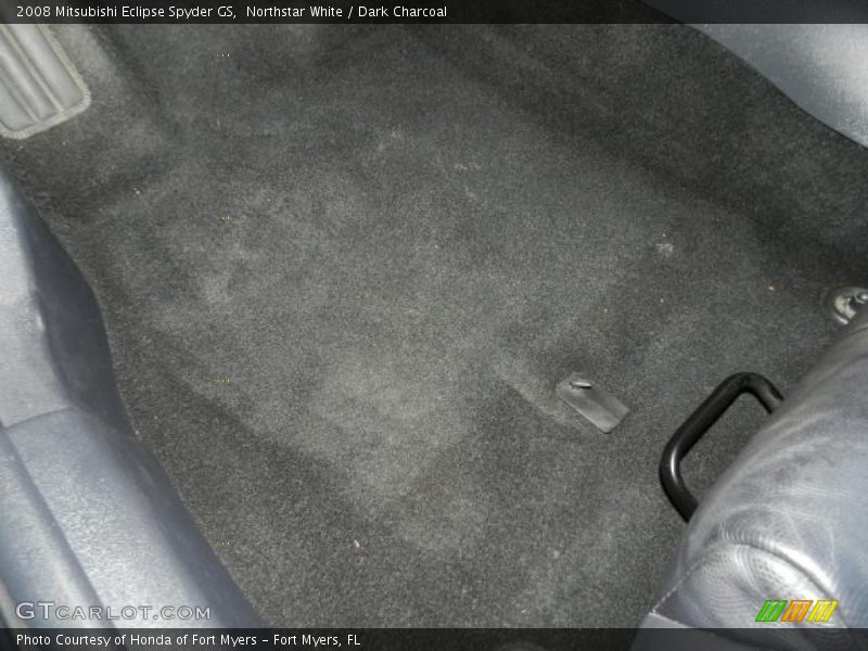 Northstar White / Dark Charcoal 2008 Mitsubishi Eclipse Spyder GS