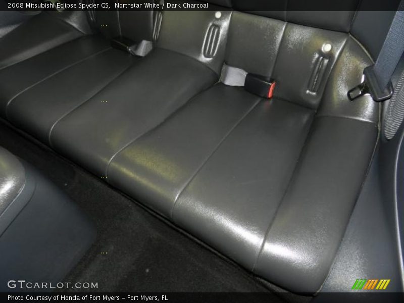Northstar White / Dark Charcoal 2008 Mitsubishi Eclipse Spyder GS
