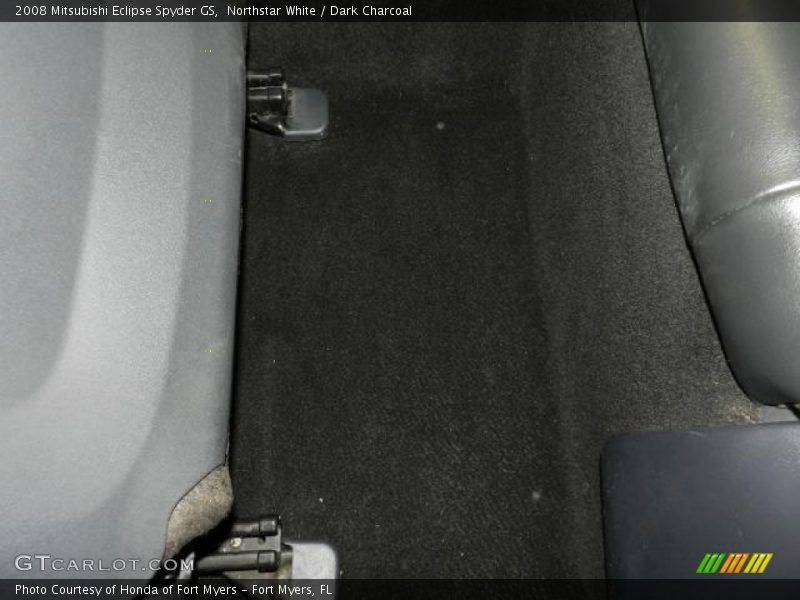 Northstar White / Dark Charcoal 2008 Mitsubishi Eclipse Spyder GS