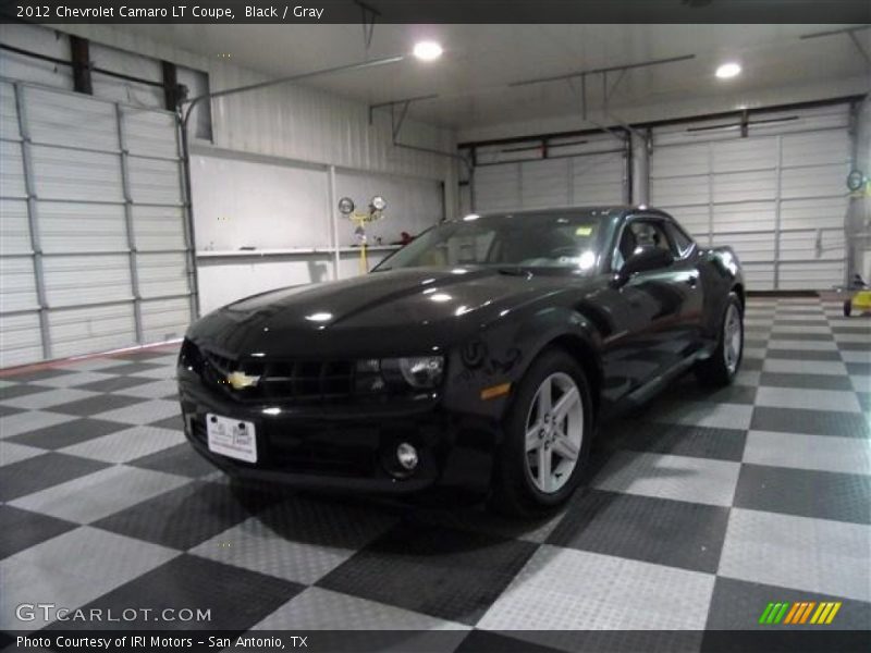 Black / Gray 2012 Chevrolet Camaro LT Coupe
