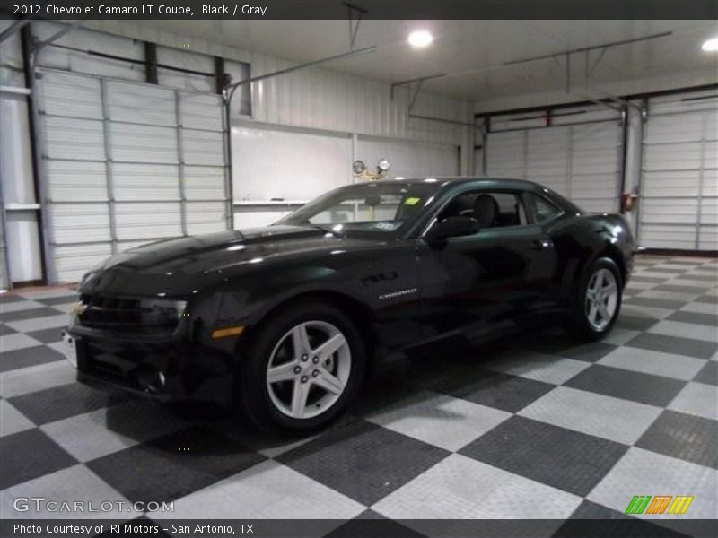 Black / Gray 2012 Chevrolet Camaro LT Coupe
