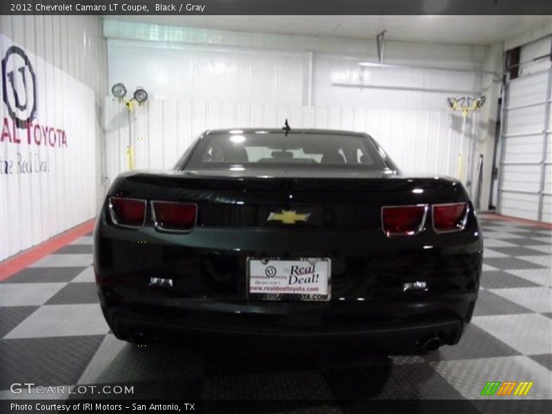 Black / Gray 2012 Chevrolet Camaro LT Coupe