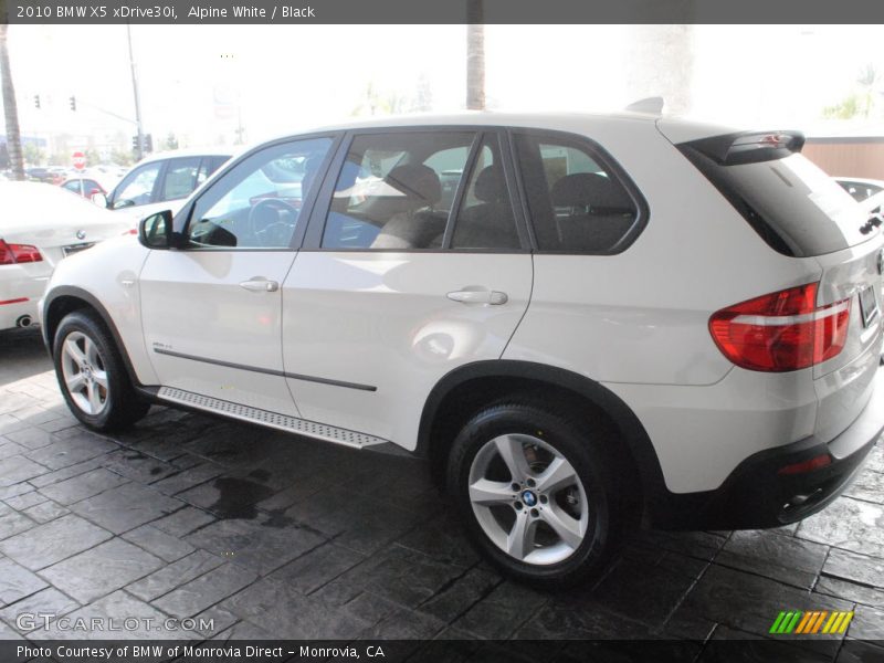 Alpine White / Black 2010 BMW X5 xDrive30i