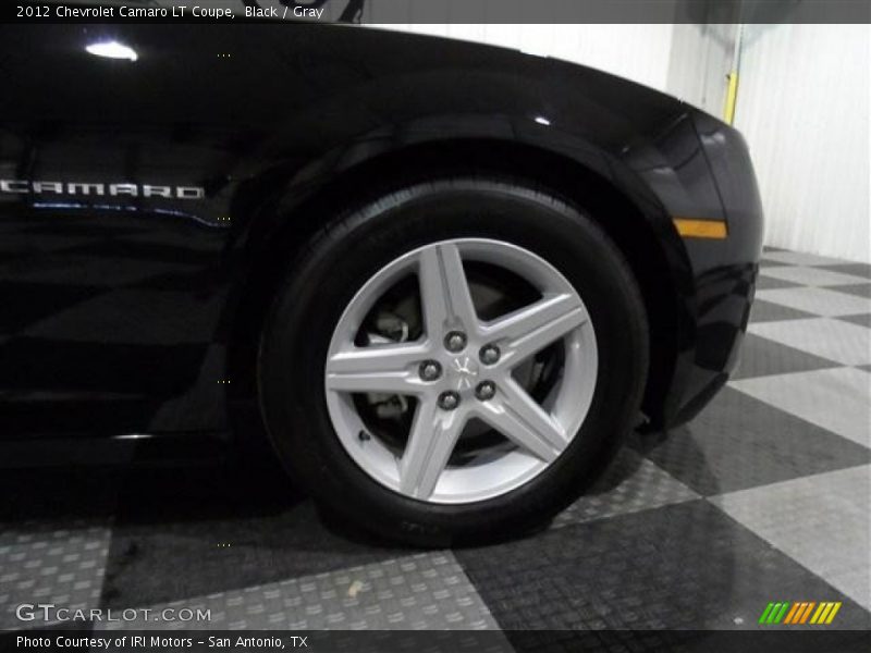 Black / Gray 2012 Chevrolet Camaro LT Coupe