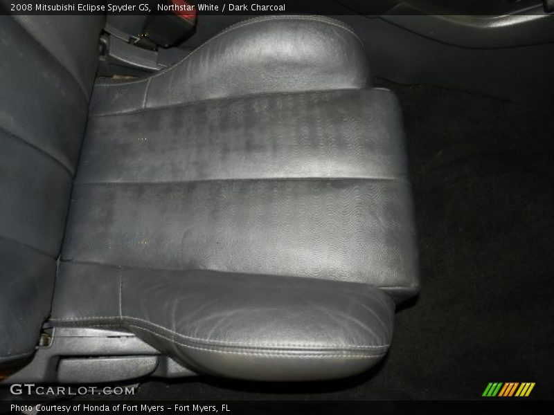 Northstar White / Dark Charcoal 2008 Mitsubishi Eclipse Spyder GS