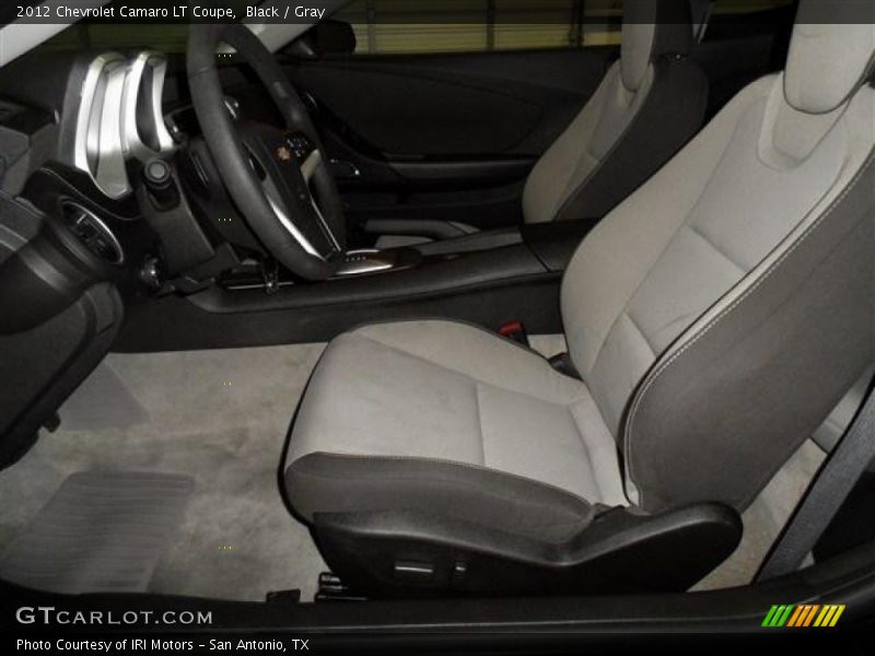 Black / Gray 2012 Chevrolet Camaro LT Coupe