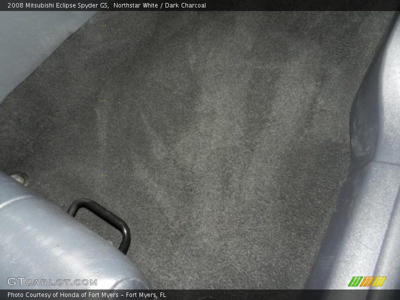 Northstar White / Dark Charcoal 2008 Mitsubishi Eclipse Spyder GS