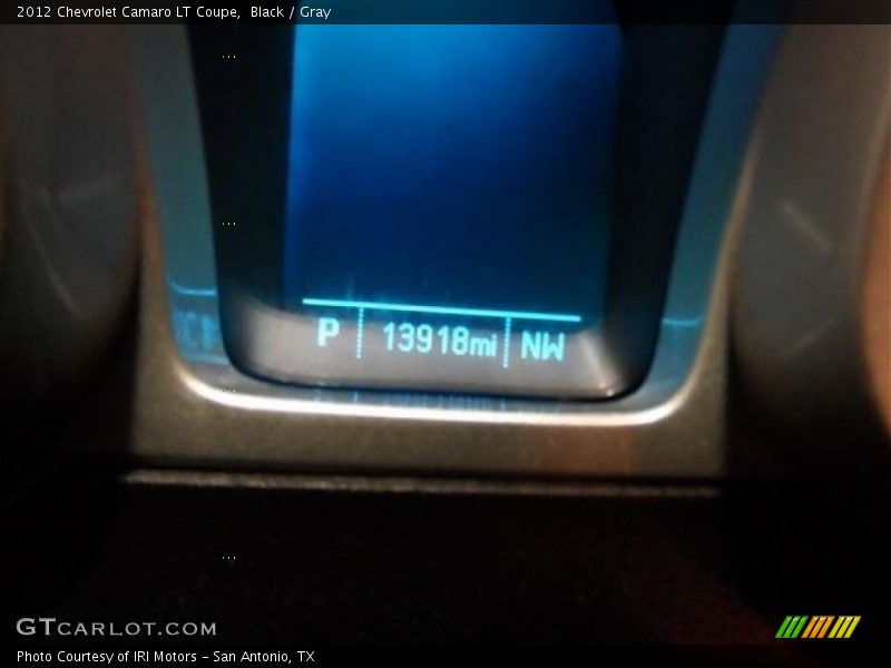 Black / Gray 2012 Chevrolet Camaro LT Coupe