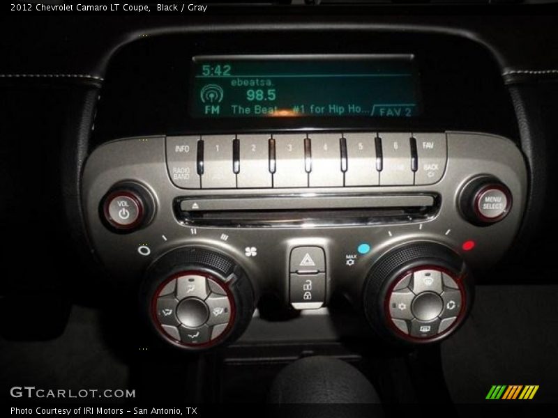 Black / Gray 2012 Chevrolet Camaro LT Coupe