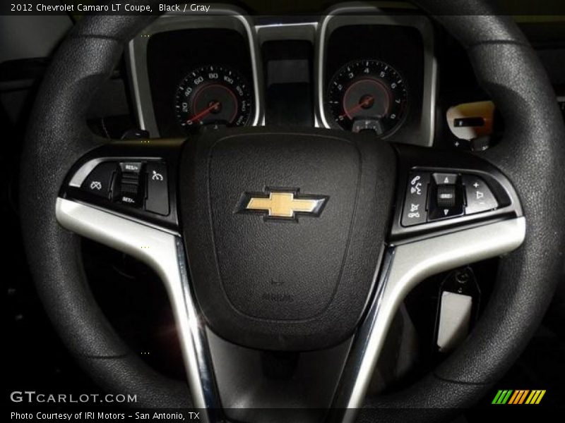 Black / Gray 2012 Chevrolet Camaro LT Coupe