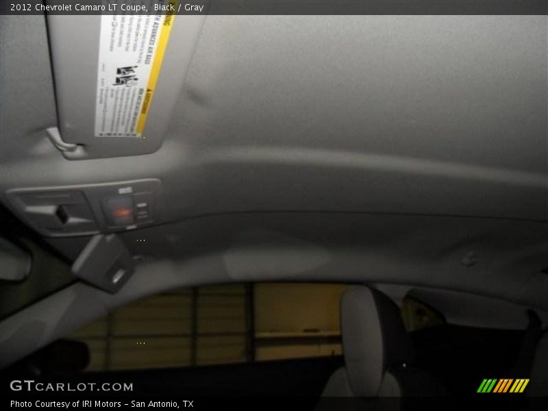 Black / Gray 2012 Chevrolet Camaro LT Coupe