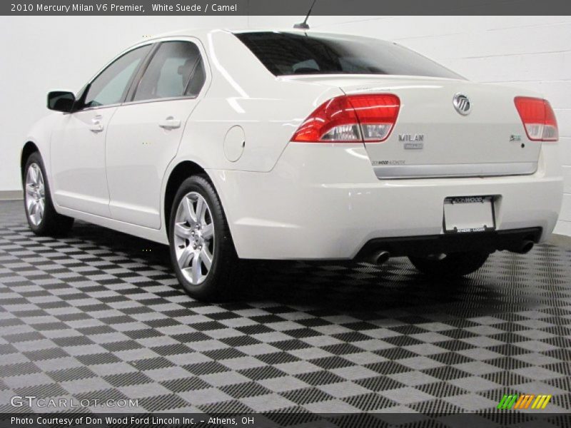 White Suede / Camel 2010 Mercury Milan V6 Premier