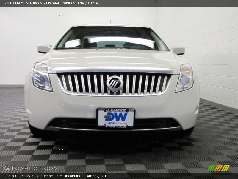 White Suede / Camel 2010 Mercury Milan V6 Premier
